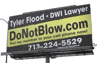DoNotBlow Billboard Sign